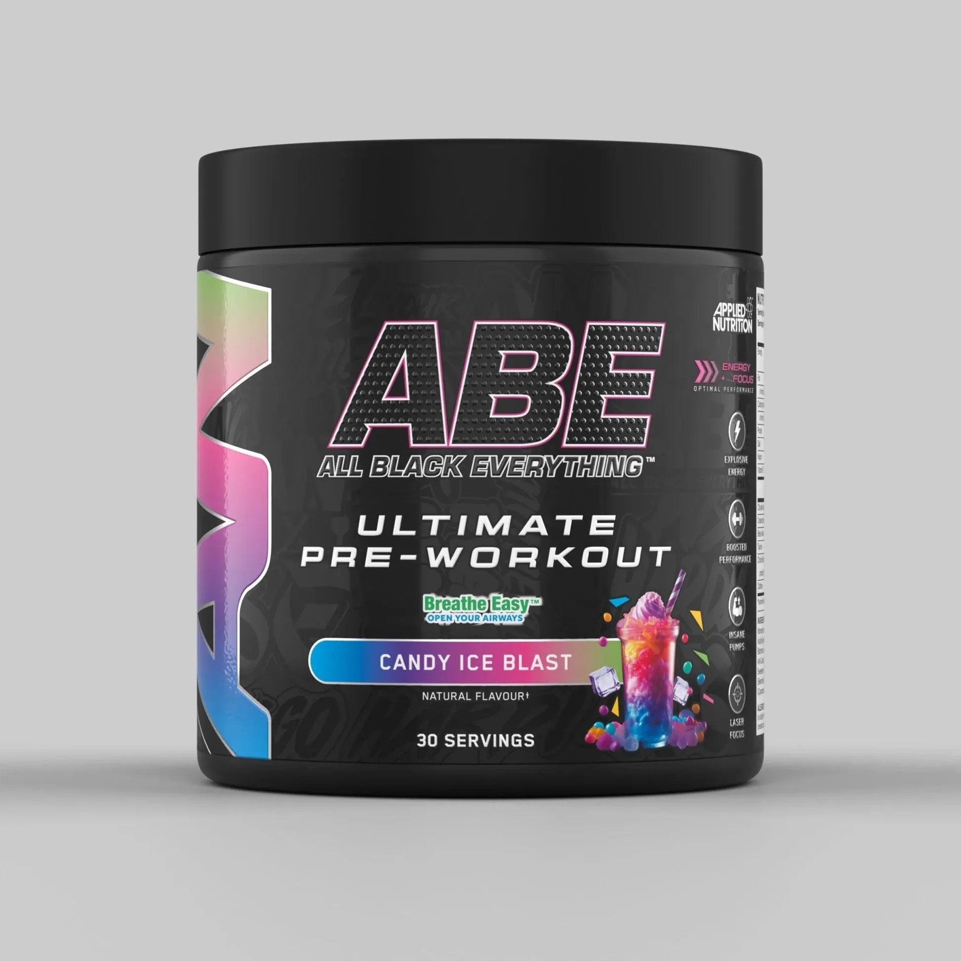 ABE All Black Everything - Extremely Potent Pre-Workout Powder 375g 30 servings