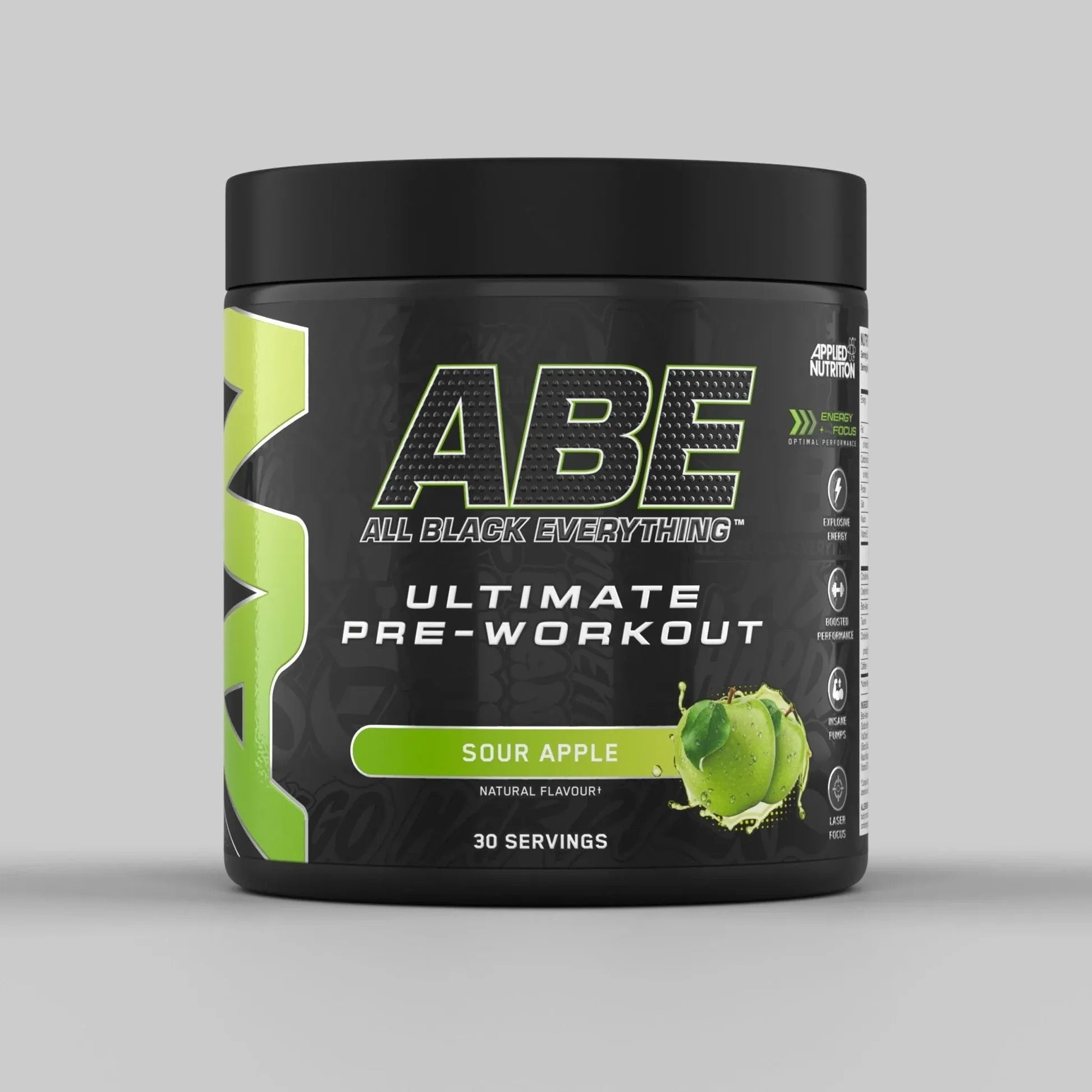 ABE All Black Everything - Extremely Potent Pre-Workout Powder 375g 30 servings