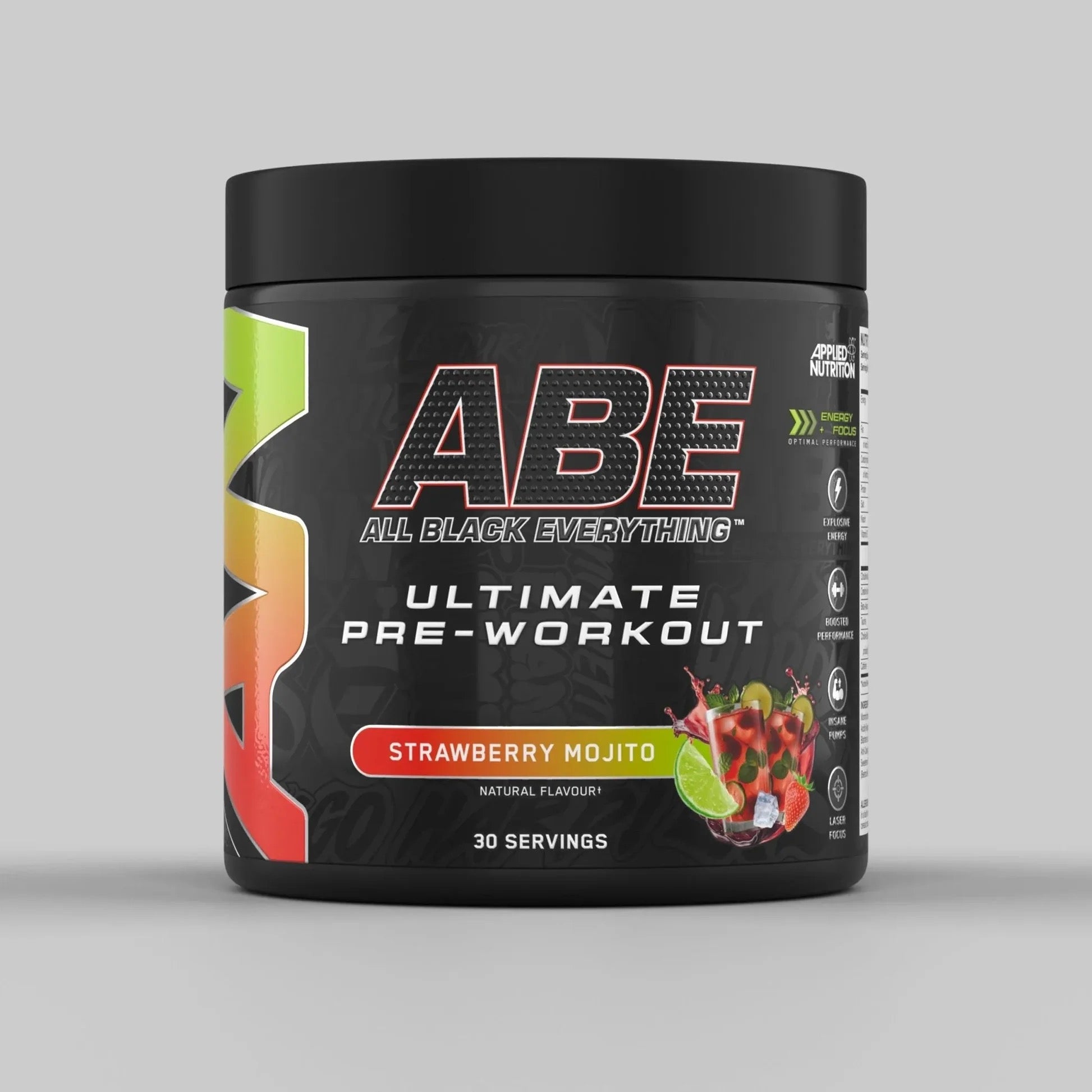 ABE All Black Everything - Extremely Potent Pre-Workout Powder 375g 30 servings